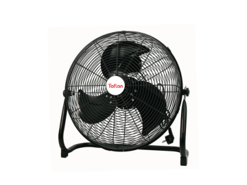 Kaşkar Taflan FF500-A 130W 3 Kademeli Siyah Gövde Sanayi Tipi Yer Masa Vantilatörü 52CM