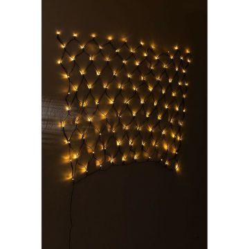 Balıkçı Ağı Flament Led Yılbaşı Süsü 2x2 Metre 250 Ledli Ağ Yılbaşı Ağacı Süsü Yeşil Kablolu SNC-416