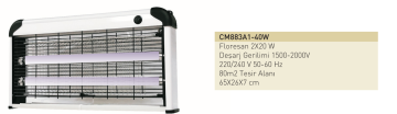 Taflan CM883A1 2x20W Vızz Cızz Sinek Cihazı