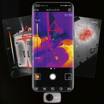 Unit Uti720M Android Telefon İçin Termal Görüntüleyici Kamera