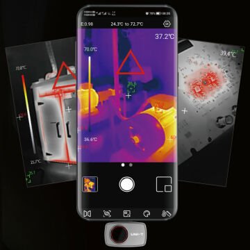 Unit Uti721M Akıllı Telefon Android İçin Termal Görüntüleyici Kamera