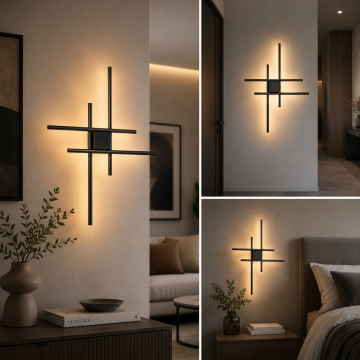 Matrix Modern Led Duvar Apliği Dekoratif Aplik Duvar Aydınlatma