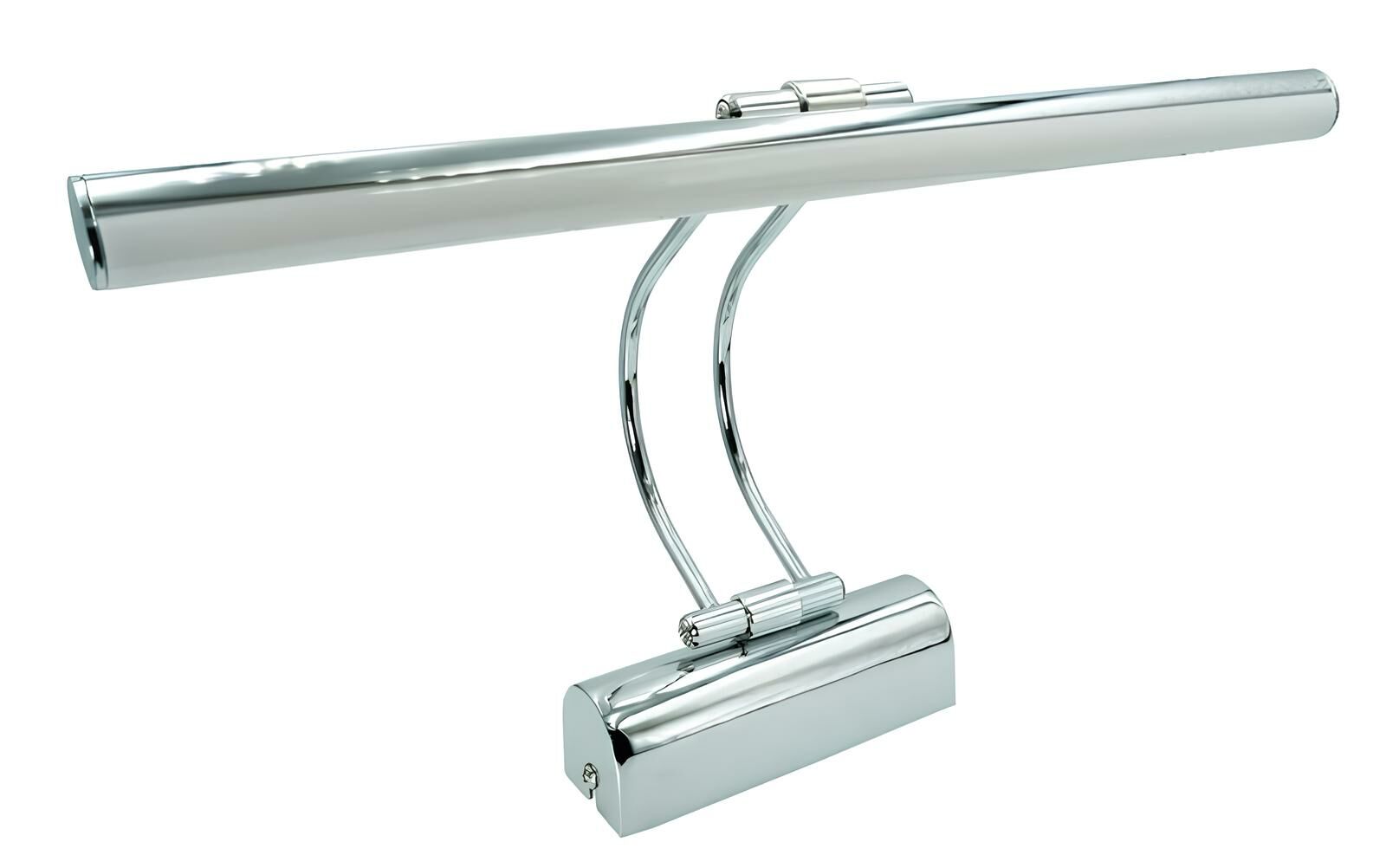 Krom Kasa Ayna ve Tablo Üstü Flüt Aplik 35CM