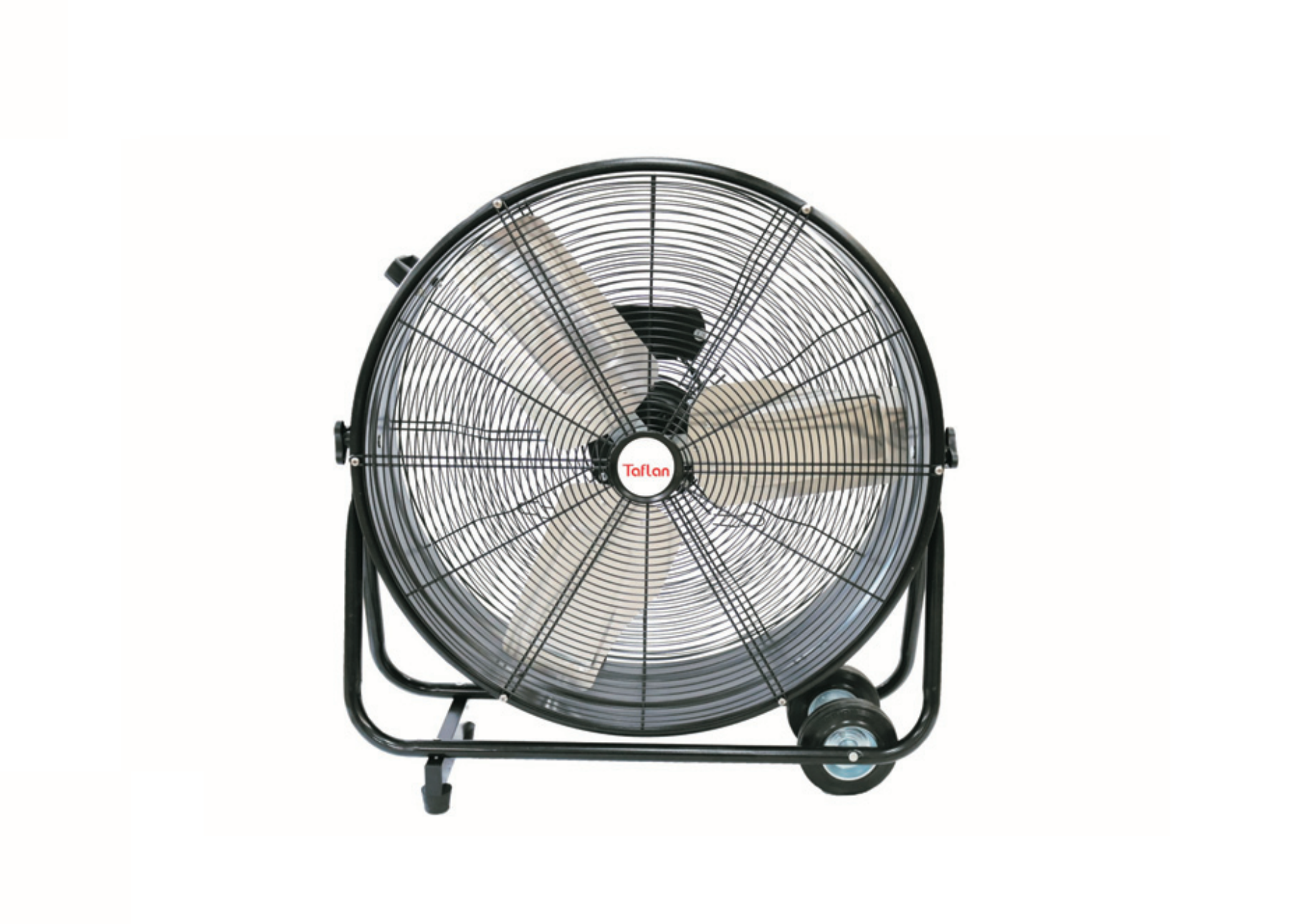 Kaşkar Taflan FLD-700 200W 3 Kademeli Siyah Gövde Sanayi Tipi Yer Masa Vantilatörü 75CM