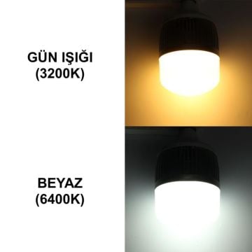 Noas 50 Watt E27 Duylu Kristal Torch Led Ampul YL95-5011