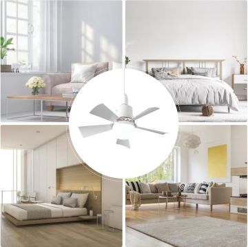 Cata Karayel 82W 3 Renk Yanma Modlu Dimlenebilir Pervane Led Ampul Aydınlatma CT-1155