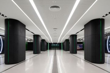Samsung Ledli Sıva Altı Led Lineer Armatür 5x4x3 Cm Profil 80 Cm Linear Aydınlatma 4000K (Natural Işık) - Siyah