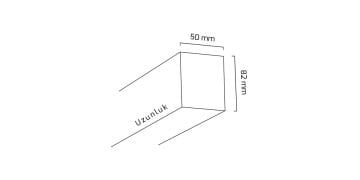 Goya 42 Watt Samsung Ledli Eklenebilir Dekoratif Sarkıt Linear Armatür 149CM GY 8056-149