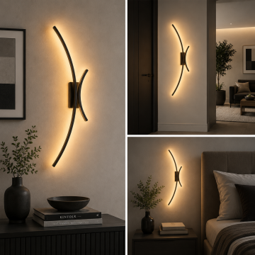 Harmony Modern Led Duvar Apliği Dekoratif Aplik Duvar Aydınlatma