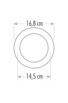 Cata 12 Watt Led Panel Aydınlatma Gömme Led Panel Armatürü Alüminyum Kasa ct-5147