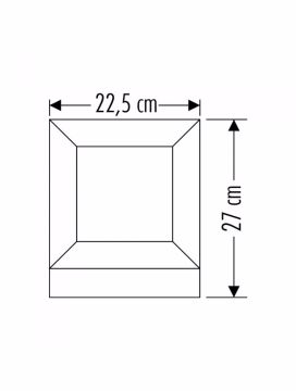 Cata Milan Dekoratif Bahçe Aydınlatma Armatürü CT-7022