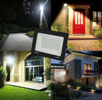 Noas 30W Ultra Slim Led Projektör Yeşil Işık YL70-1033