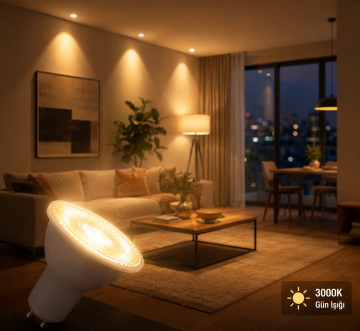 Osram 4,5 Watt GU10 Duylu Çanak Ampul 3000K Gün Işığı AC62643