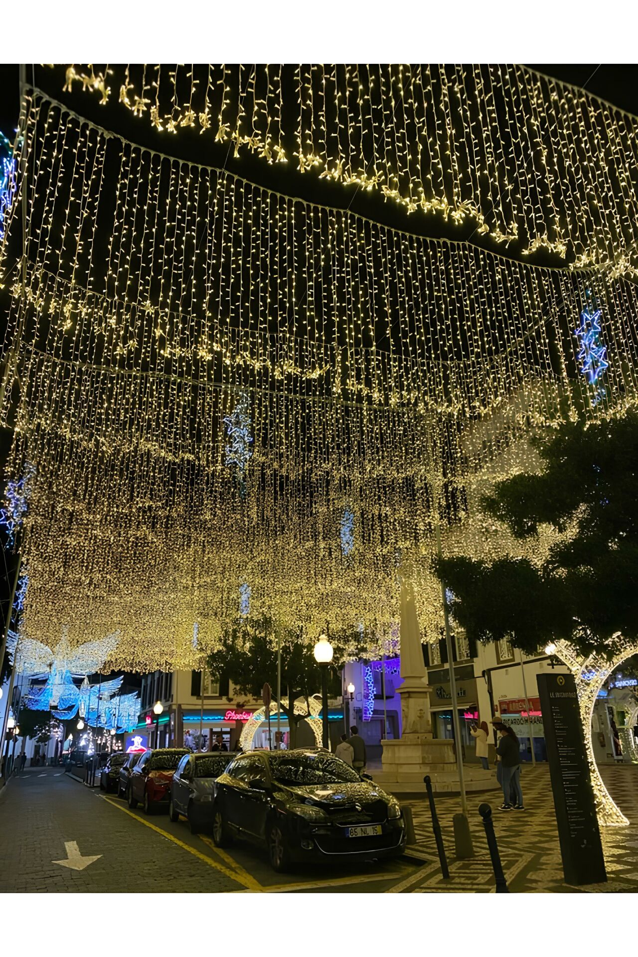 Sarkıt Saçak Led Yılbaşı Süsü 2x2 Metre 400 Ledli Saçak Yılbaşı Ağacı Süsü Beyaz Kablo SNC-601