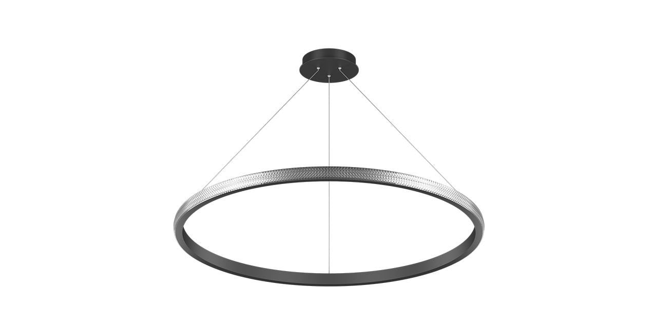 Goya 100 Watt Samsung Ledli Dekoratif Sarkıt Yuvarlak Kristal Linear Aydınlatma 100CM GY 8260-100