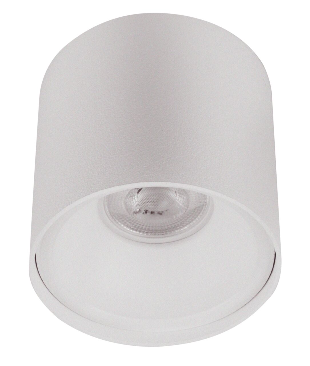 Sıva Üstü Silindir Led Spot Armatür 10x10 Cm Beyaz - Beyaz
