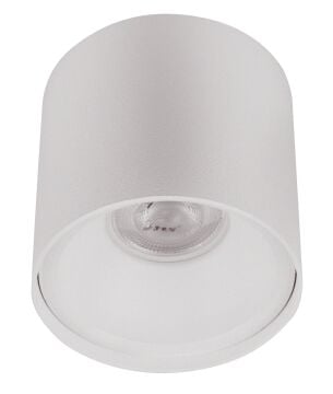 Sıva Üstü Silindir Led Spot Armatür 10x10 Cm Beyaz - Beyaz