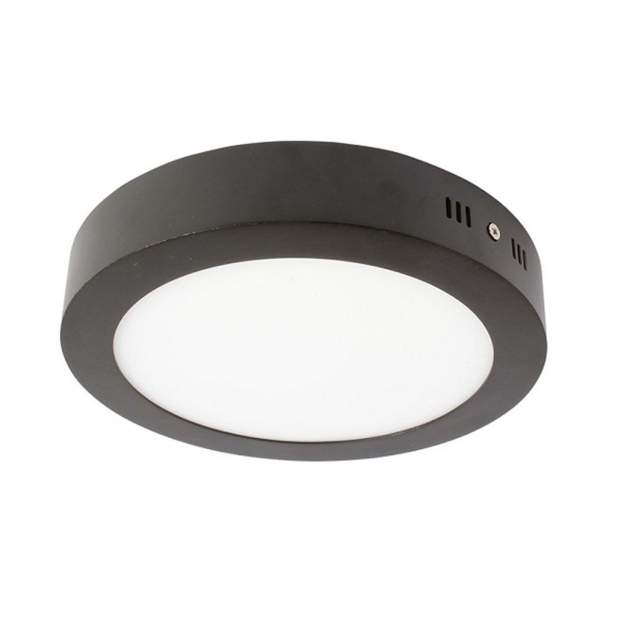Cata 18 Watt Sıva Üstü Yuvarlak Led Panel Aydınlatma Siyah Kasa CT-5235 3200K (Gün Işığı)