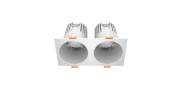 Goya 2x8 Watt İkili Kare Samsung Ledli Spot Armatür GY 1732-8