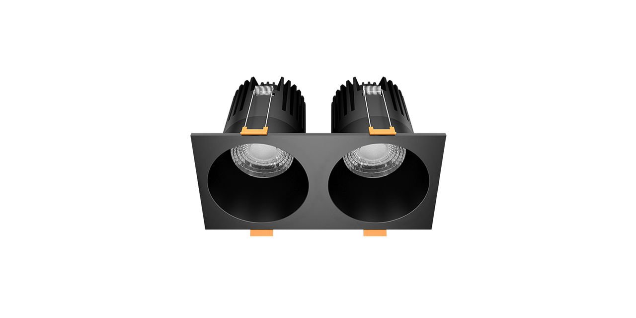 Goya 2x8 Watt İkili Kare Samsung Ledli Spot Armatür GY 1732-8