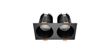 Goya 2x8 Watt İkili Kare Samsung Ledli Spot Armatür GY 1732-8