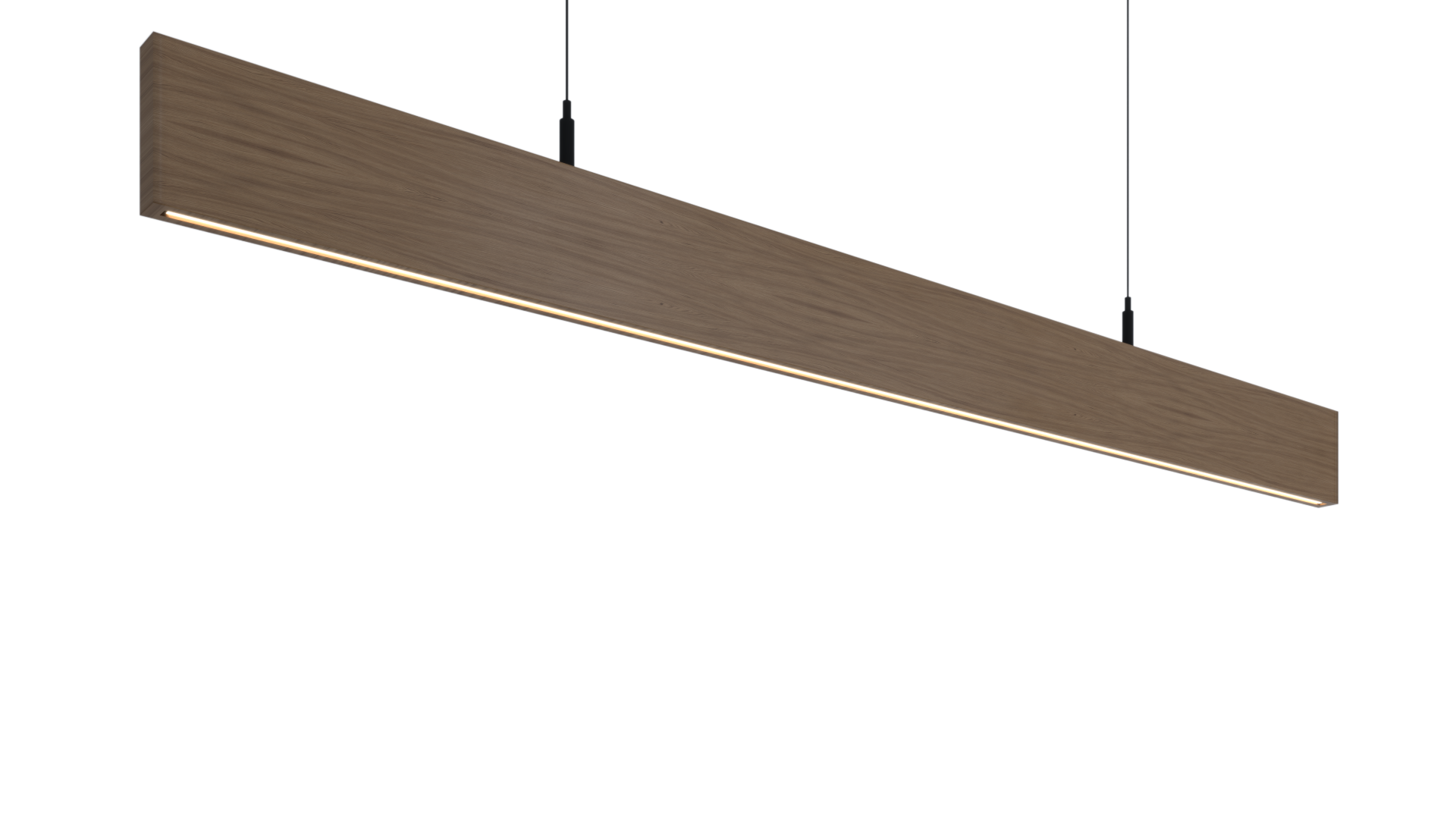 Samsung Led Tridonic Trafolu Sıva Üstü Ahşap Linear Armatür 2,6x11 Cm Kasa Linear Aydınlatma