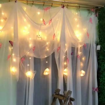 Animasyonlu Top Set Led Yılbaşı Perde Süsü 60-90 Cm 3 Metre Top Set Ledli Yılbaşı Süsü SNC-612
