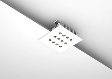 Kare Kuyumcu Led Vitrin Aydınlatma Armatürü 18W 6400K (Beyaz Işık)