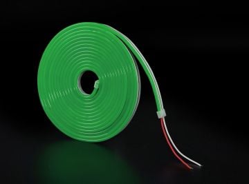Noas 12 Volt Neon Led Aydınlatma Yeşil Işık 50 Metre YL42-5005