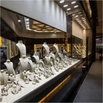 Dikdörtgen Kuyumcu Led Vitrin Aydınlatma Armatürü 54W