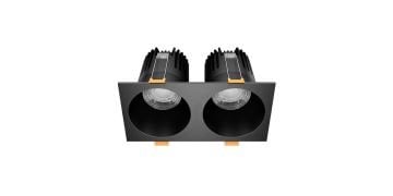 Goya 2x14 Watt İkili Kare Samsung Ledli Spot Armatür GY 1732-14