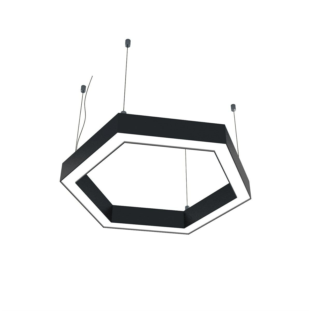 Altıgen Linear Aydınlatma Modern Led Avize Lineer Armatür