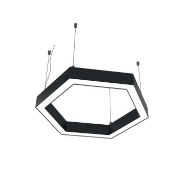 Altıgen Linear Aydınlatma Modern Led Avize Lineer Armatür
