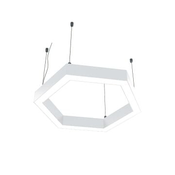 Altıgen Linear Aydınlatma Modern Led Avize Lineer Armatür