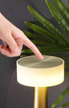 Noas Samos Şarjlı Dokunmatik Masa Lambası 3 Renk Yanma Modlu YL86-1232