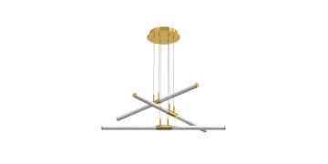 Goya 48 Watt Samsung Ledli Dekoratif Sarkıt Gold Kasa Linear Aydınlatma 90CM GY 8218-90