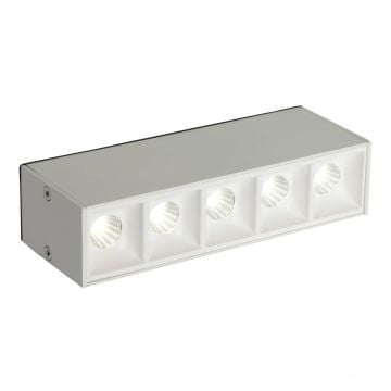 Tam Mercekli Led Linear Aydınlatma 14Cm Samsung Led Sıva Üstü Lineer Armatür 3x4 Cm Kasa