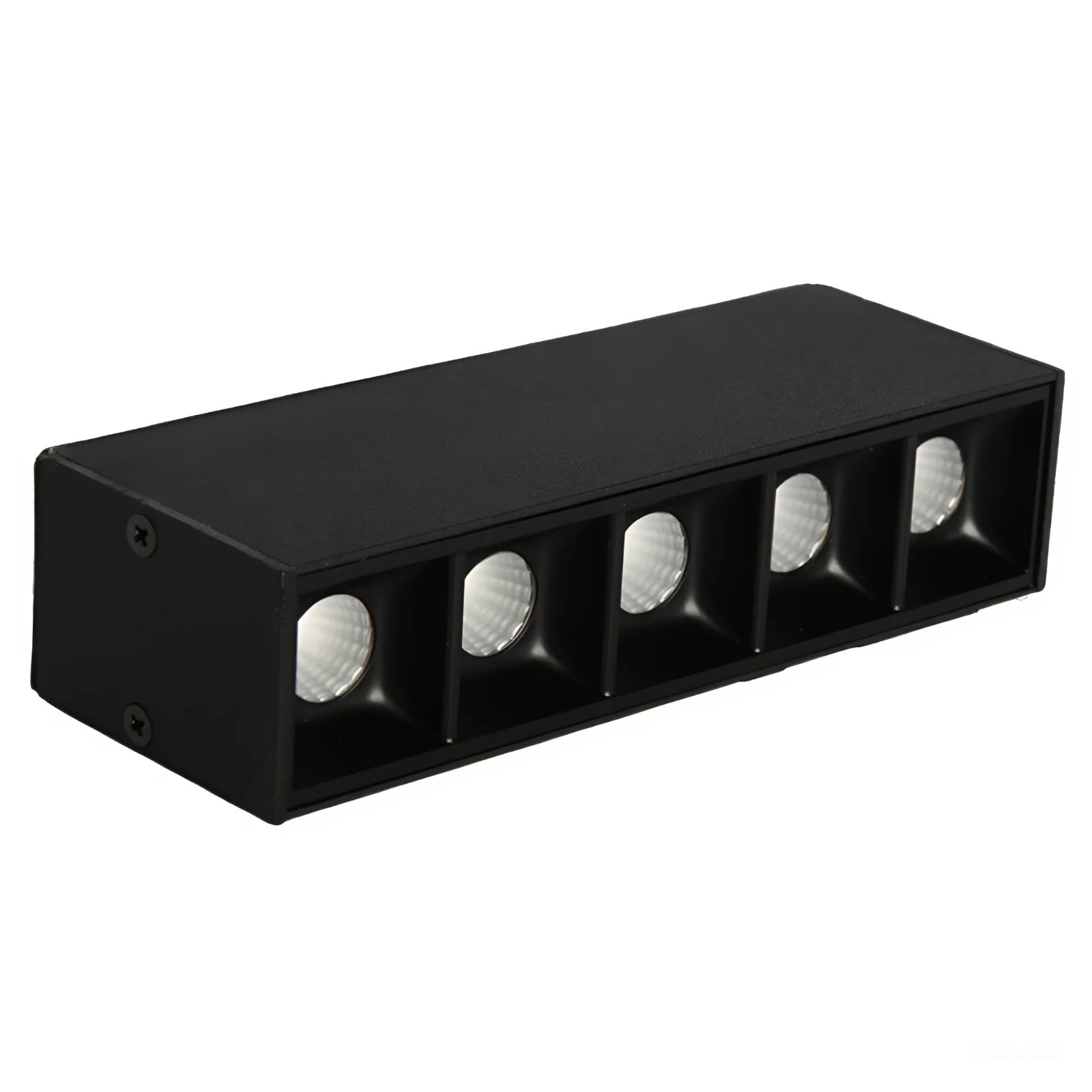 Tam Mercekli Led Linear Aydınlatma 14Cm Samsung Led Sıva Üstü Lineer Armatür 3x4 Cm Kasa