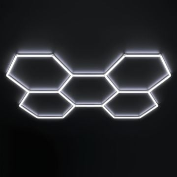 Cata Anzer Petek Led Linear Aydınlatma Armatürü Beyaz Işık 240 Watt ct-9082