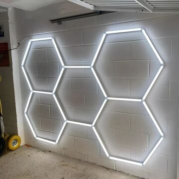 Cata Anzer Petek Led Linear Aydınlatma Armatürü Beyaz Işık 240 Watt ct-9082