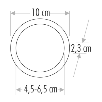 Cata 6W Plus Slim Ayarlanabilir Led Panel Aydınlatma Armatürü ct-5645