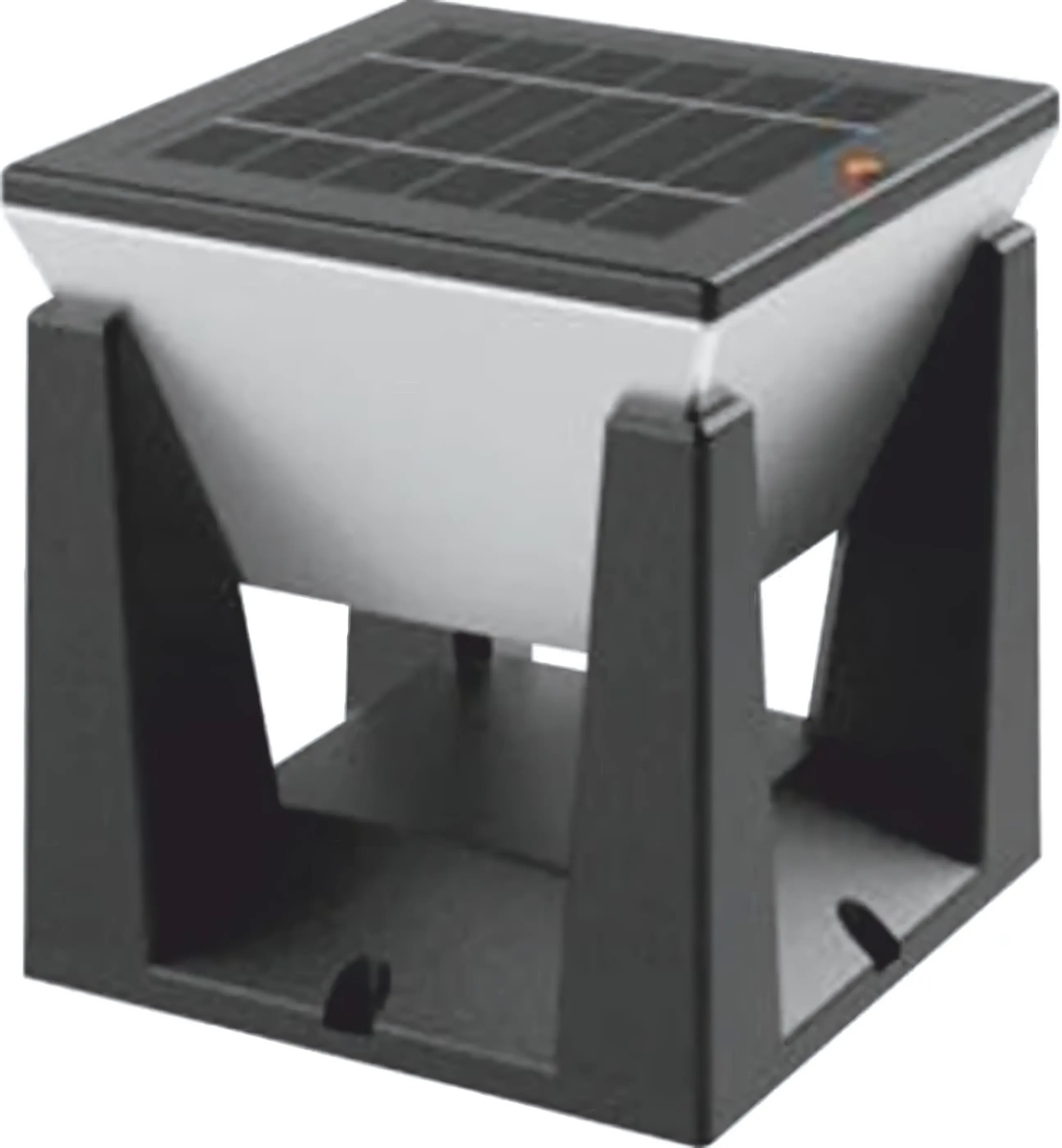 Noas Mars Set Üstü Solar Şarjlı Led Bahçe Aydınlatma Armatürü 75W YL74-7500-S