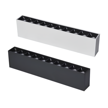 Tam Mercekli Led Linear Aydınlatma 28Cm Samsung Led Sıva Üstü Lineer Armatür 3x4 Cm Kasa