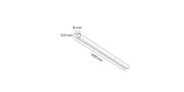 Goya 15 Watt Samsung Ledli Dekoratif Sarkıt Linear Armatür 140CM GY 8011-1