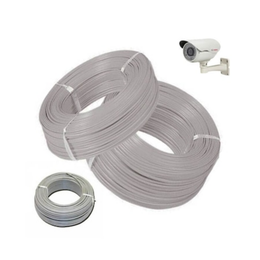 Tamtel Güvenlik Kamera Kablosu CCTV 4x0.22 mm 100 Metre