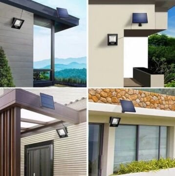 Noas 300W Güneş Enerjili Solar Projektör Kumandalı - YL71-0301-S