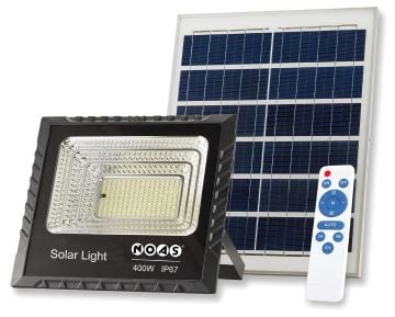 Noas 400W Güneş Enerjili Solar Projektör Kumandalı - YL71-0401-S