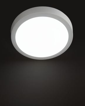 Noas 18W Sıva Üstü Yuvarlak Led Panel Beyaz Işık YL14-1800