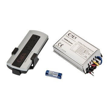 Cata 3'lü Avize Aydınlatma Kumandası 3x1000 Watt Üçlü Aydınlatma Kumandası Gri ct-9115