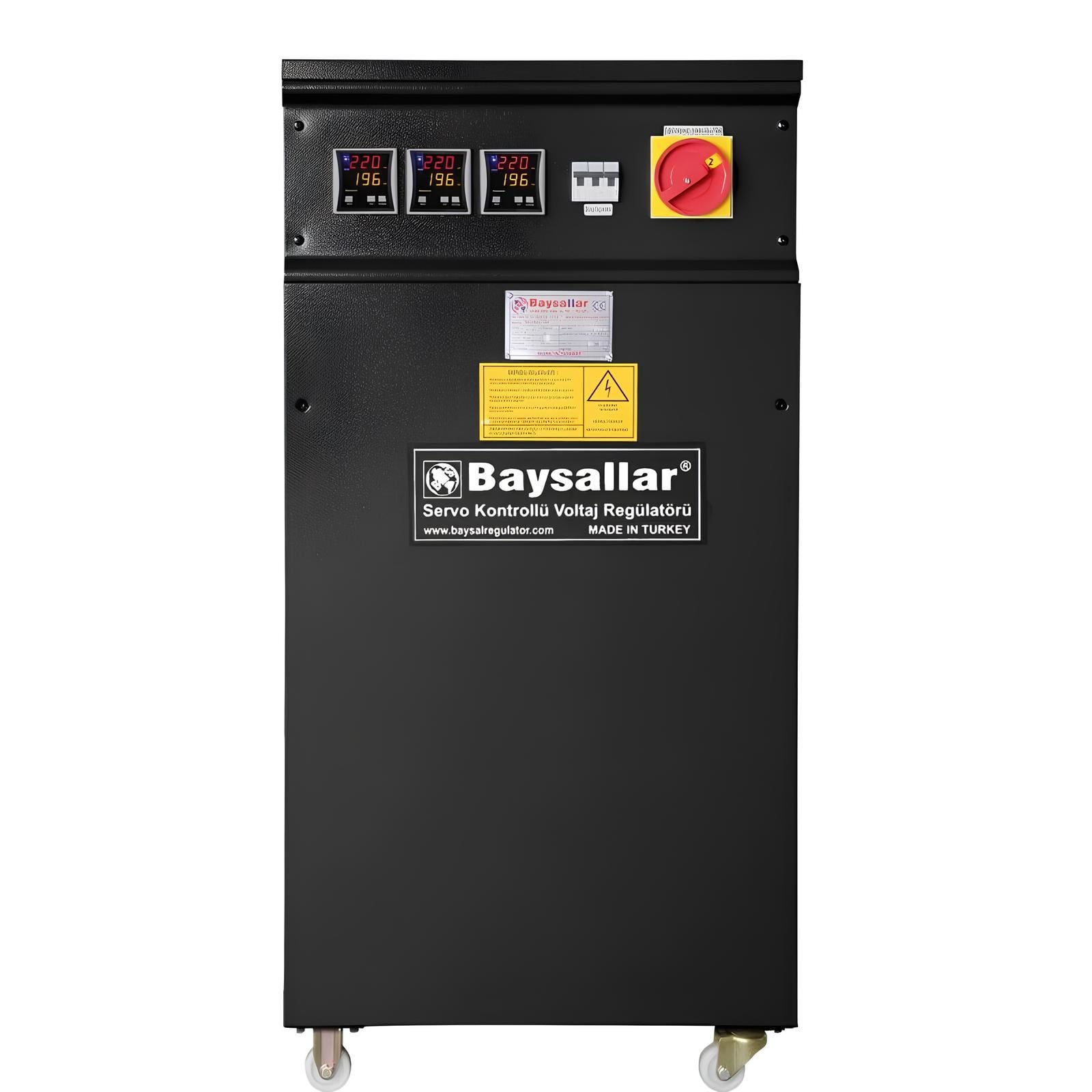 Baysallar Regülatör Alüminyum Sargılı Trifaze 45Kva 300/460V BTS45300
